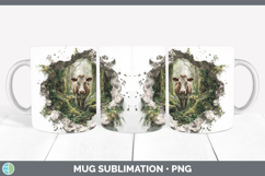 GorgeousAnimals 3D Hole Mug Wrap design.