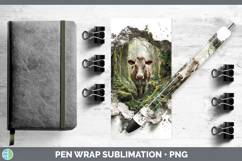 GorgeousAnimals 3D Hole Pen Wrap design.