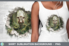 GorgeousAnimals 3D Hole Shirt design.