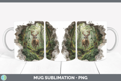 GorgeousAnimals 3D Hole Mug Wrap design.