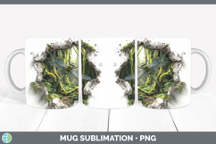 GorgeousAnimals 3D Hole Mug Wrap design.