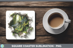 GorgeousAnimals 3D Hole Square Coaster design.