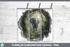 GorgeousAnimals 3D Hole Tumbler design.