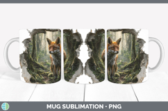 GorgeousAnimals 3D Hole Mug Wrap design.