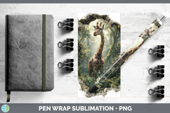 GorgeousAnimals 3D Hole Pen Wrap design.