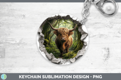 GorgeousAnimals 3D Hole Keychain design.