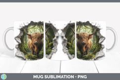 GorgeousAnimals 3D Hole Mug Wrap design.