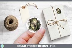 GorgeousAnimals 3D Hole Stickers design.