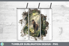 GorgeousAnimals 3D Hole Tumbler design.