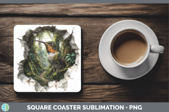 GorgeousAnimals 3D Hole Square Coaster design.