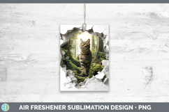 GorgeousAnimals 3D Hole Air Freshener design.