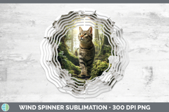 GorgeousAnimals 3D Hole Wind Spinner design.