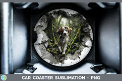 GorgeousAnimals 3D Hole Car Coaster design.