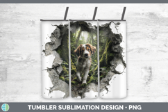 GorgeousAnimals 3D Hole Tumbler design.