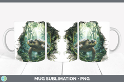 GorgeousAnimals 3D Hole Mug Wrap design.