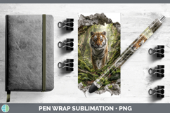 GorgeousAnimals 3D Hole Pen Wrap design.