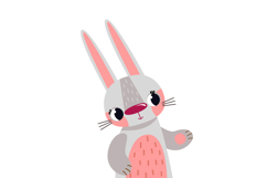 12 Cute Cartoon Forest &amp; Safari Animals Clipart Set Product Image 8