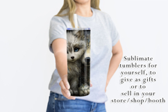 Animal Tumbler Wrap, Artic Fox x Polar Bear Sublimation, s2 Product Image 4