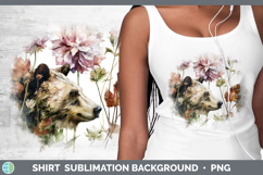 GorgeousAnimals Autumn Floral  Shirt design.