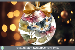 GorgeousAnimals Autumn Floral  Ornament design.