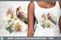 GorgeousAnimals Autumn Floral  Shirt design.
