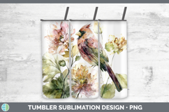 GorgeousAnimals Autumn Floral  Tumbler design.