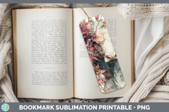 GorgeousAnimals Autumn Floral  Bookmark design.