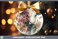 GorgeousAnimals Autumn Floral  Ornament design.