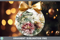 GorgeousAnimals Autumn Floral  Ornament design.