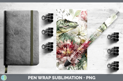GorgeousAnimals Autumn Floral  Pen Wrap design.