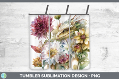 GorgeousAnimals Autumn Floral  Tumbler design.