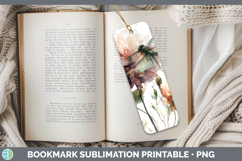 GorgeousAnimals Autumn Floral  Bookmark design.