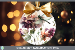 GorgeousAnimals Autumn Floral  Ornament design.