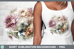 GorgeousAnimals Autumn Floral  Shirt design.