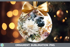 GorgeousAnimals Autumn Floral  Ornament design.
