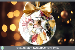 GorgeousAnimals Autumn Floral  Ornament design.
