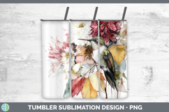 GorgeousAnimals Autumn Floral  Tumbler design.