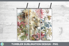 GorgeousAnimals Autumn Floral  Tumbler design.