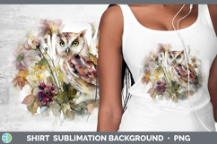 GorgeousAnimals Autumn Floral  Shirt design.