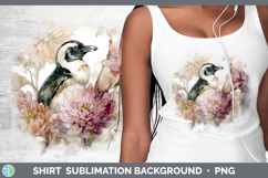 GorgeousAnimals Autumn Floral  Shirt design.
