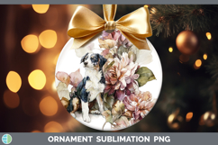 GorgeousAnimals Autumn Floral  Ornament design.