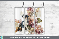 GorgeousAnimals Autumn Floral  Tumbler design.