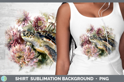 GorgeousAnimals Autumn Floral  Shirt design.