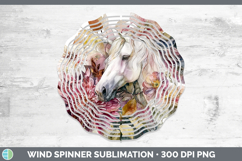 GorgeousAnimals Autumn Floral  Wind Spinner design.