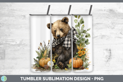 GorgeousAnimals Autumn Pumpkin Tumbler design.