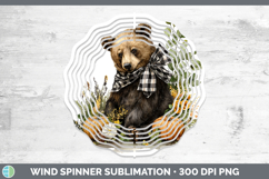 GorgeousAnimals Autumn Pumpkin Wind Spinner design.