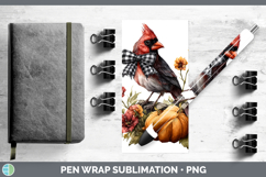 GorgeousAnimals Autumn Pumpkin Pen Wrap design.