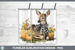 GorgeousAnimals Autumn Pumpkin Tumbler design.
