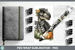 GorgeousAnimals Autumn Pumpkin Pen Wrap design.