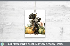 GorgeousAnimals Autumn Pumpkin Air Freshener design.